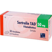 Sertralin TAD 50 mg Filmtabletten, 50 Stk., TAD Pharma GmbH