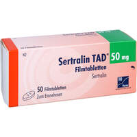 Sertralin TAD 50 mg Filmtabletten, 50 Stk., TAD Pharma GmbH