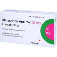 Olmesartan Amarox 10 mg Filmtabletten, 56 Stk., AMAROX PHARMA GmbH