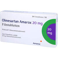 Olmesartan Amarox 20 mg Filmtabletten, 28 Stk., AMAROX PHARMA GmbH