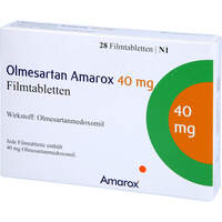 Olmesartan Amarox 40 mg Filmtabletten, 28 Stk., AMAROX PHARMA GmbH