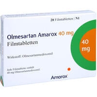Olmesartan Amarox 40 mg Filmtabletten, 28 Stk., AMAROX PHARMA GmbH