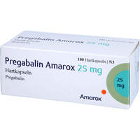 Pregabalin Amarox 25 mg Hartkapseln, 100 st, AMAROX PHARMA GmbH