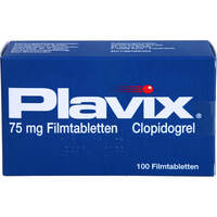 Plavix 75 mg Filmtabletten, 100 st, 1 0 1 Carefarm GmbH