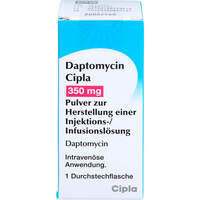 Daptomycin Cipla 350 mg Plv.z.Her.e.Inj./Inf.Lsg., 1 st, Cipla Europe Nv