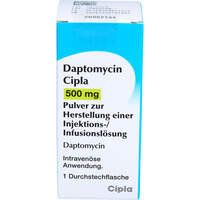 Daptomycin Cipla 500 mg Plv.z.Her.e.Inj./Inf.Lsg., 1 st, Cipla Europe Nv