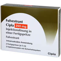 Fulvestrant Cipla 250 mg/5 ml Inj.-Lsg.i.e.FS, 2 st, Cipla Europe Nv