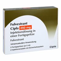 Fulvestrant Cipla 250 mg/5 ml Inj.-Lsg.i.e.FS, 2 st, Cipla Europe Nv