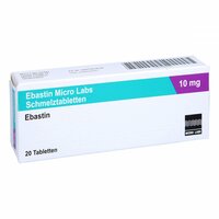 Ebastin Micro Labs 10 mg Schmelztabletten, 20 Stk., Micro Labs GmbH