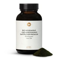 BIO WEIZENGRAS+Gerstengras Saftpulver Premium, 100 g, Sunday Natural Products GmbH