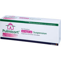 Pulmicort 0.5 mg/2 ml Suspension f.einen Vernebler, 20x2 ml, 1 0 1 Carefarm GmbH