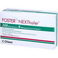 FOSTER NEXThaler 200/6 ug 120 ED Inhalationspulver, 1 Stk., Orifarm GmbH