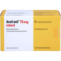 Anafranil 75 mg retard Retardtabletten, 100 st, 1 0 1 Carefarm GmbH
