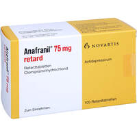 Anafranil 75 mg retard Retardtabletten, 100 st, 1 0 1 Carefarm GmbH