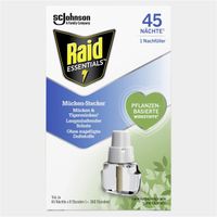Raid Essentials M&uuml;cken-Stecker 45 N&auml;chte Nachf&uuml;lle, 32 ml, SC Johnson GmbH