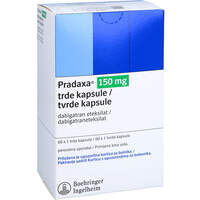 Pradaxa 150 mg Hartkapseln, 60 ST, Abacus Medicine A/S