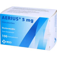 Aerius 5 mg Filmtabletten, 100 st, Abacus Medicine A/S