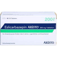 Eslicarbazepin Aristo 200 mg Tabletten, 30 Stk., Aristo Pharma GmbH