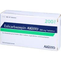 Eslicarbazepin Aristo 200 mg Tabletten, 30 Stk., Aristo Pharma GmbH