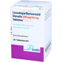 Levodopa/Benserazid Devatis 200mg/50mg Tabletten, 20 Stk., Devatis GmbH