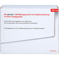 Rhophylac 300 ug/2 ml Injektionslsg.in Fertigspr., 5x2 ml, Axicorp Pharma GmbH