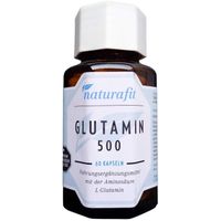 naturafit Glutamin 500 mg, 60 st, Naturafit GmbH
