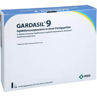 GARDASIL 9 Inj.-Sus.i.e.Fertigspritze, 10 Stk., Emra-Med Arzneimittel GmbH