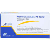 Montelukast AMETAS 10 mg Filmtabletten, 20 st, AMETAS medical GmbH