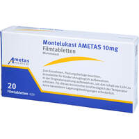 Montelukast AMETAS 10 mg Filmtabletten, 20 st, AMETAS medical GmbH