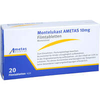 Montelukast AMETAS 10 mg Filmtabletten, 20 st, AMETAS medical GmbH
