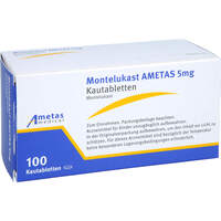 Montelukast AMETAS 5 mg Kautabletten, 100 st, AMETAS medical GmbH