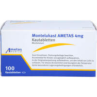Montelukast AMETAS 4 mg Kautabletten, 100 st, AMETAS medical GmbH