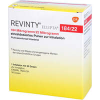 Revinty Ellipta 184 ug/22 ug einzeld.P.z.Inh.30ED, 1 st, kohlpharma GmbH Revinty Ellipta 184 ug/22 ug einzeld.P.z.Inh.30ED, 1 st, kohlpharma GmbH