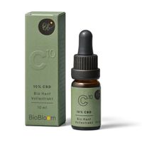 CBD 10% Bio Hanf Aroma Extrakt - BioBloom, 10 ml, BioBloom GmbH