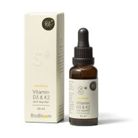 Sunshine Vitamin D3 & K2 mit Hanf&ouml;l, 30 ml, BioBloom GmbH