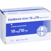 EzeAtorva HEXAL 10 mg/10 mg Hartkapseln, 100 ST, HEXAL AG