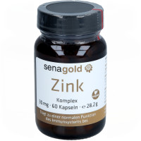 Senagold Zink Picolinat 30 mg, 60 st, Senagold Naturheilmittel GmbH