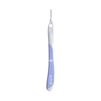 GUM BI-DIRECTION HELLBLAU 0.6 mm, 6 st, Sunstar Deutschland GmbH