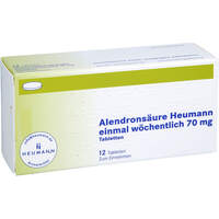 Alendronsäure Heumann 1x wöchentlich 70 mg Tabl., 12 st, Heumann Pharma GmbH & Co. Generica KG