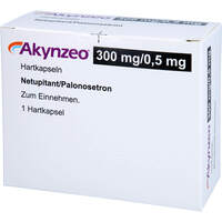 Akynzeo 300 mg/0.5 mg Hartkapseln, 1 st, Abacus Medicine A/S