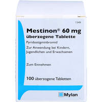 Mestinon 60 mg überzogene Tabletten, 100 st, Docpharm GmbH