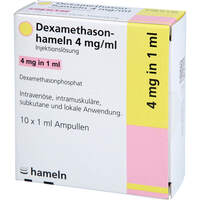 Dexamethason-hameln 4 mg/ml Inj.Lsg., 10x1 ml, hameln pharma GmbH