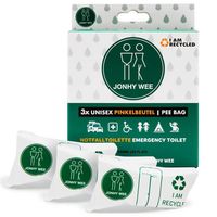 Jonhy Wee Pinkelbeutel / Notfalltoilette 3x600 ml, 3 st, Jonhy Wee GmbH & Co. KG