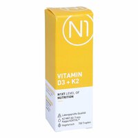 N1 Vitamin D3+K2 Tropfen zum Einnehmen, 30 ml, Wellnest International LTD