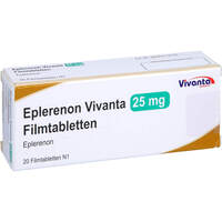 Eplerenon Vivanta 25 mg Filmtabletten, 20 Stk., Vivanta Generics s.r.o