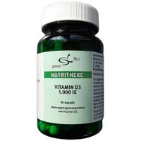 VITAMIN D3 1.000 I.E., 90 st, 11 A Nutritheke GmbH