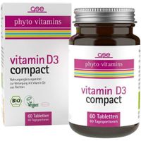 GSE Vitamin D3 compact Bio, 60 st, Gse Vertrieb Biologische Nahrungserg&auml;nzungs- & Heilmittel GmbH