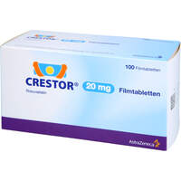 Crestor 20 mg Filmtabletten, 100 st, Docpharm GmbH