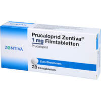 Prucaloprid Zentiva 1 mg Filmtabletten, 28 Stk., Zentiva Pharma GmbH