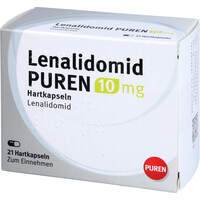 Lenalidomid PUREN 10 mg Hartkapseln, 21 st, PUREN Pharma GmbH & Co. KG